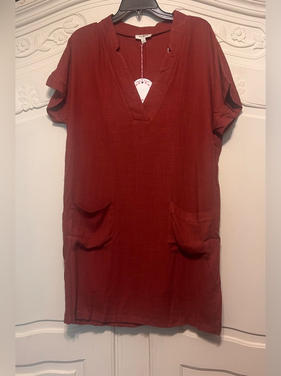 Umgee Dresses & Skirts - NWT Umgee Rust V-Neck Tunic